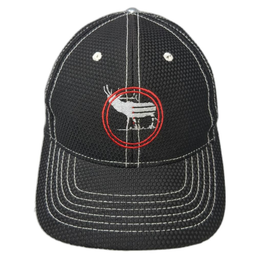 Ahead Baseball Cap Black One Size Dead-On Archery Idaho Contrast Stitching hat